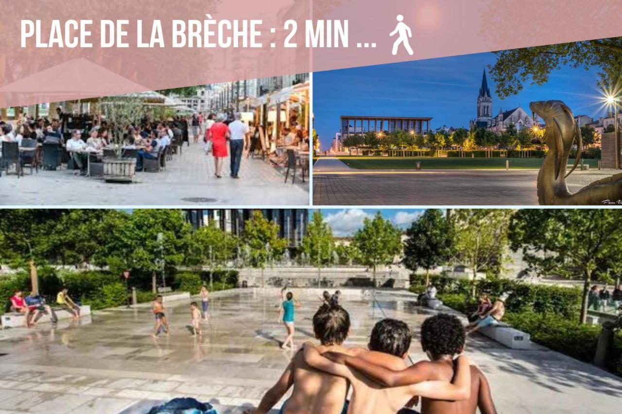 Appartement Renove - Wifi - Jardin - Centre De Ньор Экстерьер фото